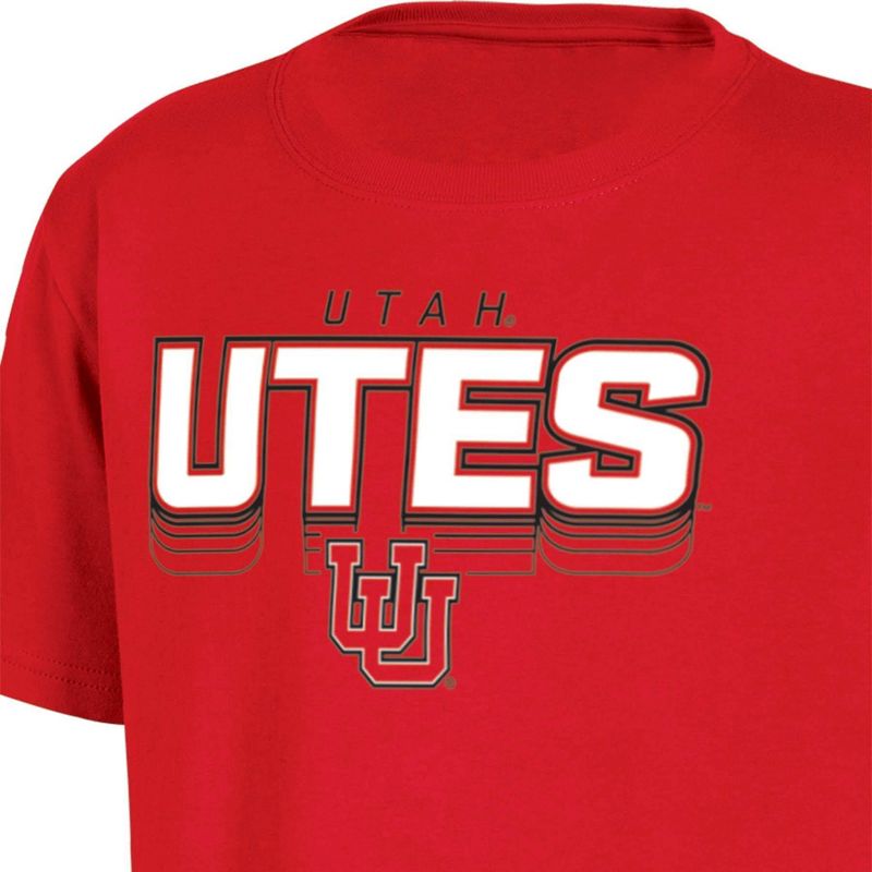 NCAA Utah Utes Boys&#39; Core T-Shirt, 3 of 4
