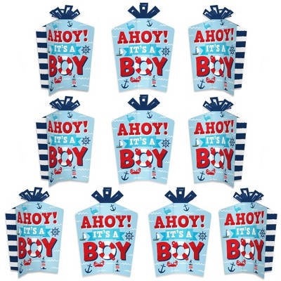 Big Dot Of Happiness Ahoy - Nautical - Party Table Decorations - Baby  Shower Or Birthday Party Placemats - Set Of 16 : Target