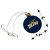 University of Toledo Rockets Logo Mini Small Tiny Wood Christmas Tree Holiday Ornament - 4 of 4