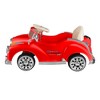 Toy Time Kids' Ride-On Toy - 6V Battery-Operated Classic Coupe Car with Remote Control and AUX Input- Red - 3 of 4