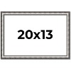 PosterPalooza | Slim Profile Silver Picture Frame - UV Acrylic, Backing Board, Hanging Hardware Included - 2 of 4