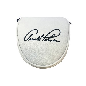 PRG Golf Arnold Palmer Vanto Vintage Leather Mallet Headcovers - White - 1 of 2