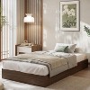 Wood Platform Bed Frame,Wooden Bed Frame Without Headboard, Wood Slat Support, California King/King/Queen/Full/Twin XL/Twin - 2 of 4