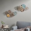 Gulches Multi-colored Lily Pad Leaves 2-piece Metal Wall Decor Set - 2 of 4