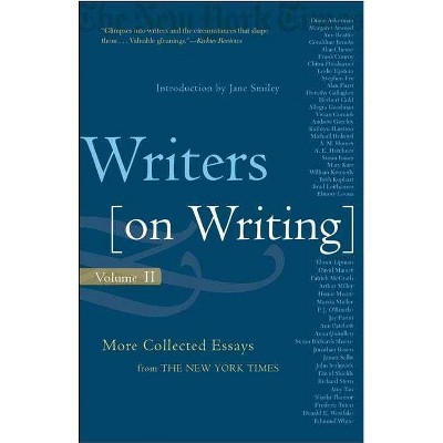 Writers on Writing - (Writers on Writing (Times Books Paperback)) by  New York Times (Paperback)