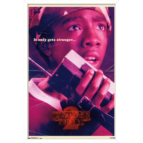 Trends International Netflix Stranger Things: Season 4 - The Piggyback  Framed Wall Poster Prints White Framed Version 22.375 X 34 : Target