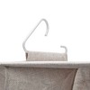 Household Essentials 4 Pocket Wide Organizer with Hangbar Silver - 4 of 4