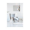 Elegant Lighting Wells 18 inch pendant in black and brass with clear shade - 2 of 4