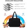 17.3 Inch Laptop Lunch Tote for Women – Insulated Compartment, Built-In Coin Wallet, 3-In-1 Work Purse & Travel Duffle Bag - 4 of 4