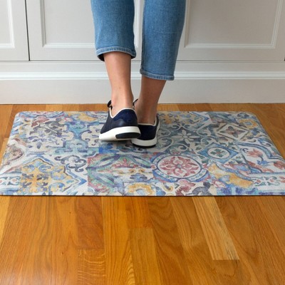 Bartolo Multicolor Floral Anti-Fatigue Comfort Floor Mat