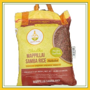 Shastha Mappilai Samba Rice 10lbs - 1 of 2