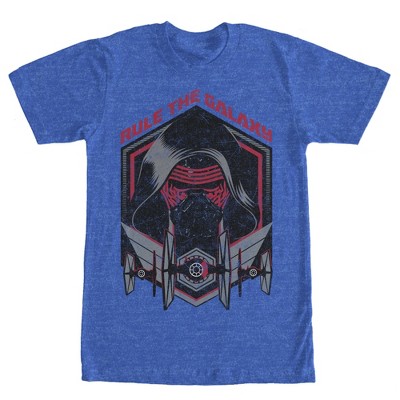 Men's Star Wars The Force Awakens Kylo Ren Rule the Galaxy T-Shirt