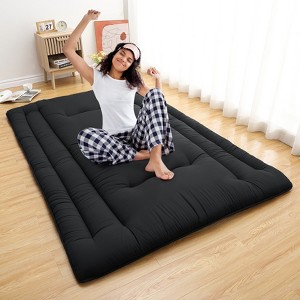 Futon Mattress, Japanese Floor Mattress Foldable Sleeping Mattress, Roll Up Floor Bed Mattress for Easy Storage, Tatami Mat Japanese Floor Bed - 1 of 4