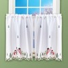 Collections Etc Snowman Family Curtains - 2 of 3