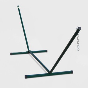 12' Two-Point Patio Hammock Stand - Green - Algoma: Sturdy Outdoor/Indoor Steel Frame - 1 of 4