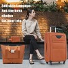 5-Piece Softside Luggage Set,Expandable Lightweight Suitcases with Spinner Wheels,Travel Duffel Bag and Toiletry Bag (20"/24"/28")-Cuddlewood - 2 of 4