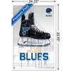 Trends International NHL St. Louis Blues - Drip Skate 21 Framed Wall Poster Prints - 3 of 4