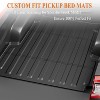 Acekool TPE Truck Bed Mat for Chevy Colorado 2023-2025 5FT Bed, Custom Fit Heavy-Duty All-Weather Liner, Black - 2 of 4