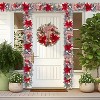 COZONY 6-Foot Pre-Lit Christmas Garland with LED Lights, Battery Operated Holiday Garland with Festive Decor for Indoor Outdoor Use - 3 of 4
