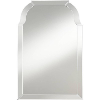 Possini Euro Design Possini Euro Mayden 23 1/2" x 36" Arch Top Wall Mirror