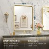 Keonjinn Framed Wall Mirror, Modern Rectangular Bathroom Vanity Mirror, Wall Mounted - 3 of 4