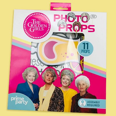 Prime Party The Golden Girls Party Photo Props | Set of 11