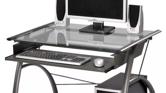 Writing Desk Pewter - Acme Furniture, 2 of 9, play video