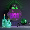 Lit Plastic Bottle and Skull Figurine - Hyde and EEK! Boutique™ Neon Green - 2 of 4