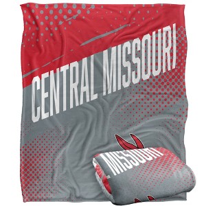 University Of Central Missouri Fan Zone Silky Touch Super Soft Throw Blanket 50x60 - 1 of 4