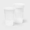 Clear Disposable Cups - 16 fl oz/50ct - Dealworthy™ - 2 of 3