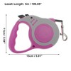 Unique Bargains Ergonomic Retractable Pet Leash 1 Pc - 4 of 4