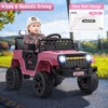 Costway 12V Kids Ride on Truck Car w/ Parental Remote 3 Speeds LED Lights & Music Player - 4 of 4