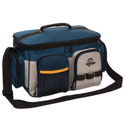 Okeechobee Fats Medium Soft-Sided Tackle Bag, 27.8-Liter, Blue