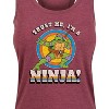 Women's - Teenage Mutant Ninja Turtles - Trust Me, I'm A Ninja Graphic Racerback Tank - 2 of 4