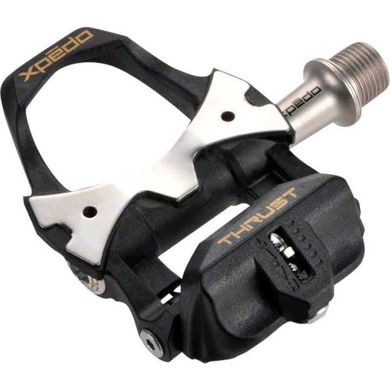 Xpedo Thrust NSX Single Sided Clipless Pedals 9/16" Chromoly Composite Body Blk, 1 of 2