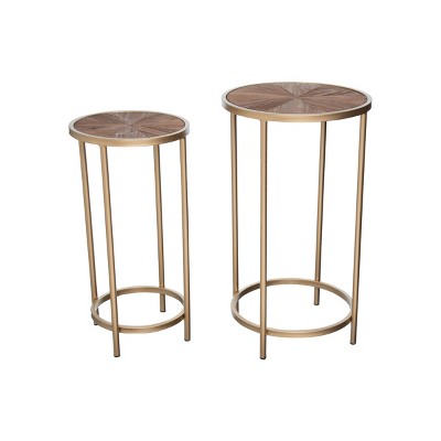 target metal end table