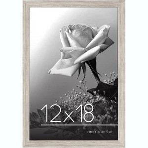 Americanflat 12x18 Poster Frame in Drift Wood - Composite Wood with Polished Plexiglass - Horizontal and Vertical Formats for Wall - 1 of 4