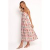 Petal and Pup Simona Maxi Dress - Pink Floral Tile - 2 of 4