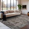 coucheta Vintage Floral Area Rugs for Living Room, Multi-size Washable Low Pile Non Slip Stain Resistant Non-Shedding Carpet, for Bedroom, Dining - 2 of 4