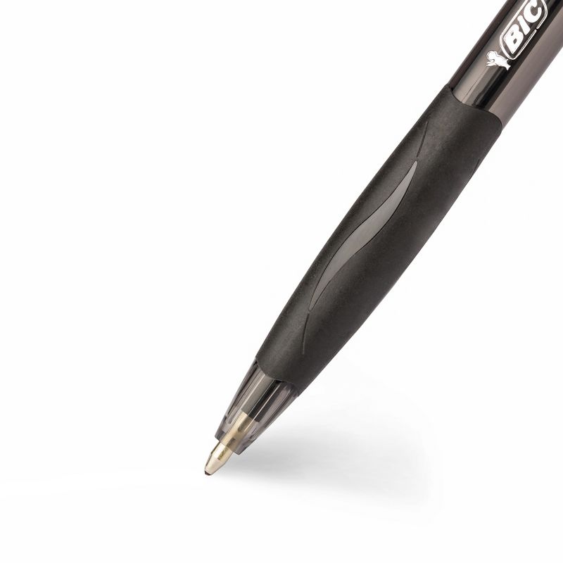 BiC 5pk Retractable Ballpoint Pens Black, 5 of 7