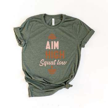 Simply Sage Market Women's Aim High Squat Low Short Sleeve Graphic Tee