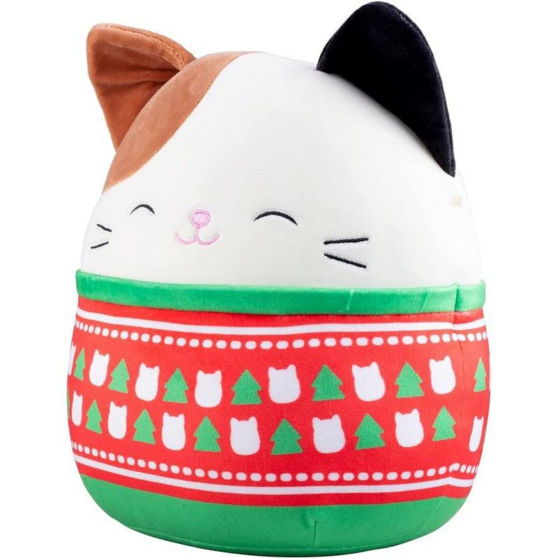Squishmallow New 10" Cam The Cat - Official Kellytoy Christmas Plush - Cute and Soft Kitty Stuffed Animal Toy - Great Gift for Kids, 2 of 6