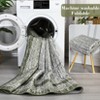 Modern Geometric Washable Rug – Non-Slip Low Pile  Carpet for Living Room, Bedroom & More - 4 of 4