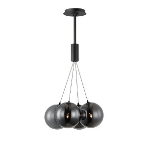 ET2 Lighting Burst 4 - Light Pendant in  Black - 1 of 4