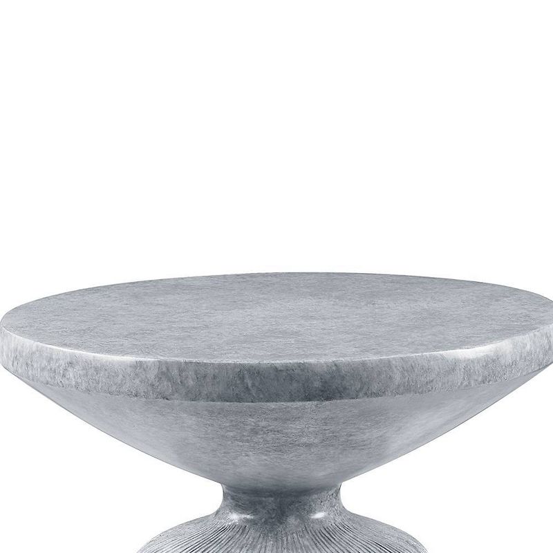 21.06&#34; Laddie Accent Table Weathered Gray Finish - Acme Furniture, 4 of 9