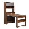 Bella Depot 33.5''W Compact Storage Buffet with Hutch and Foldable Dining Table - 4 of 4