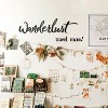 Wanderlust Travel More Metal Wall Art, Metal Wall Decor - 3 of 4