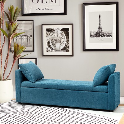 Pedro 59.4" Wide Storage Bench | ARTFUL LIVING DESIGN