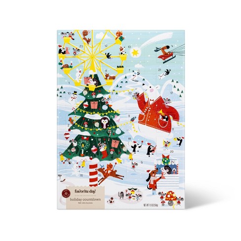 8 oz. CHRISTMAS TREE COUNTDOWN CALENDAR