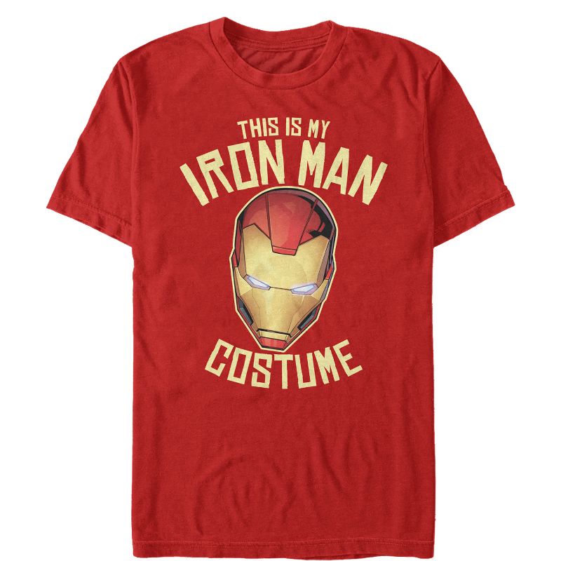 Men's Marvel Halloween My Iron Man Costume T-Shirt, 1 of 5